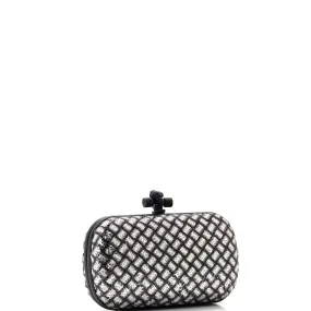 Box Knot Clutch Sequins Small