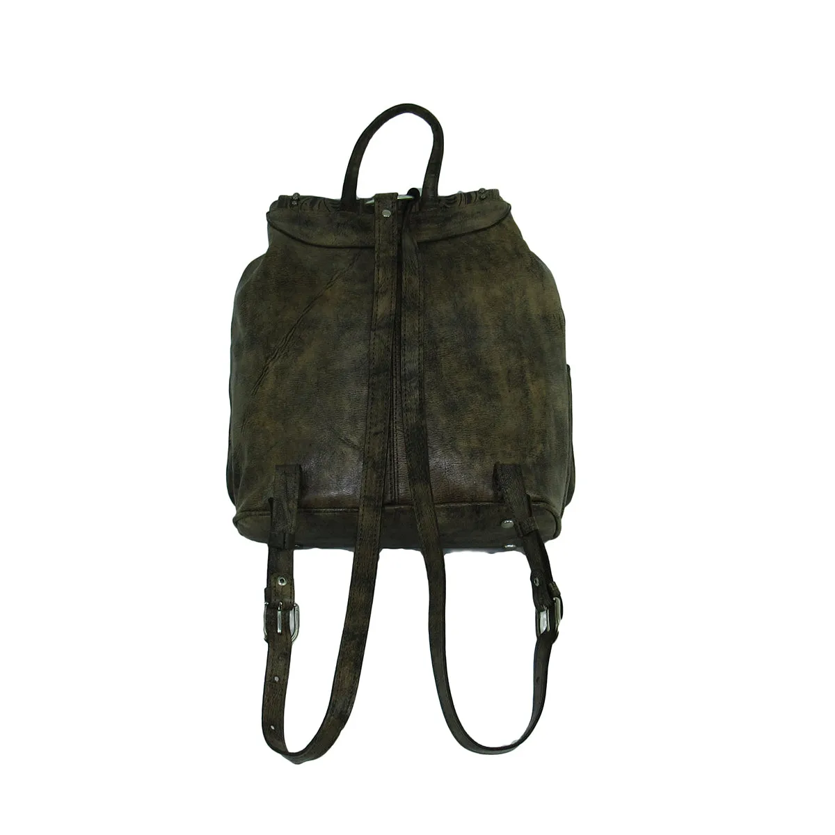 Classic Drawstring Backpack with Flap