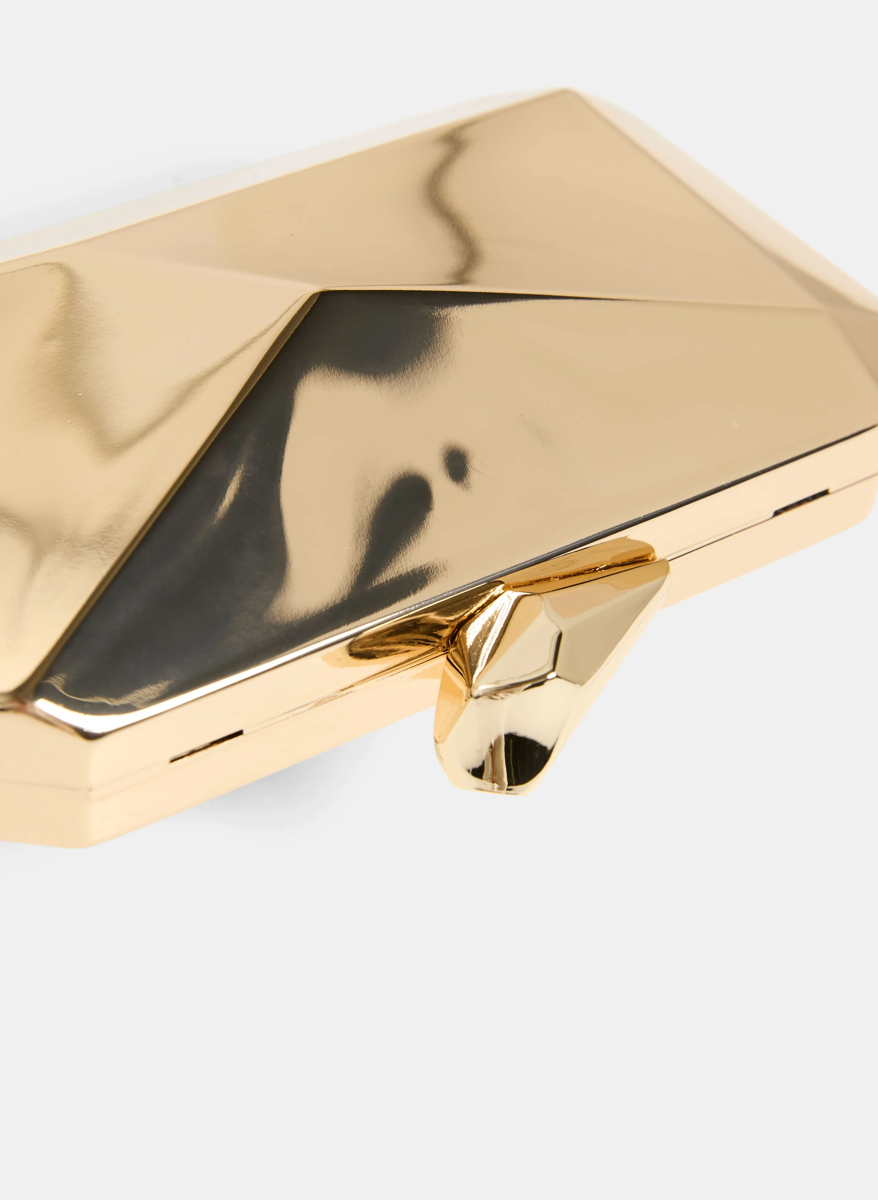 Embossed Metal Clutch