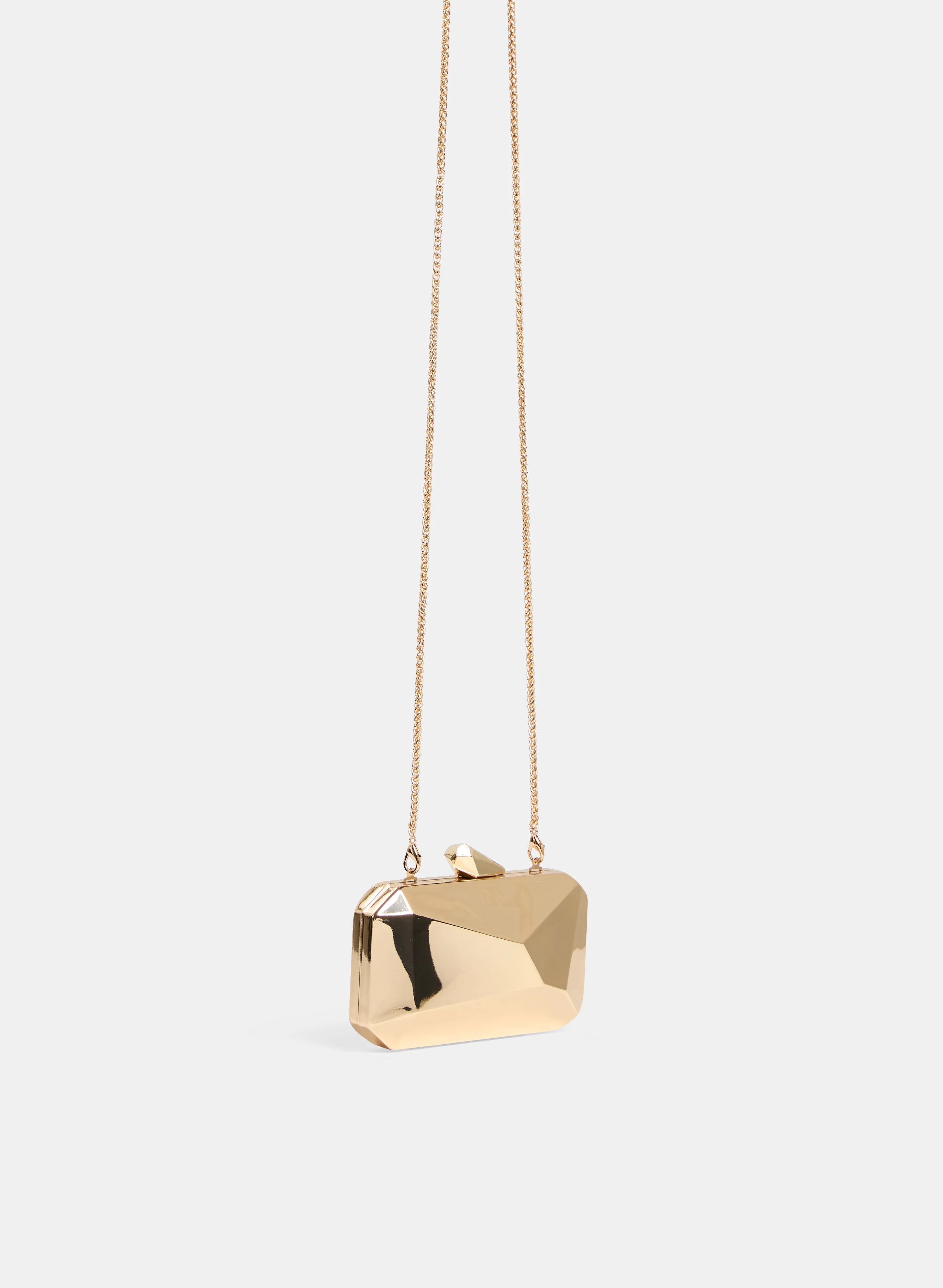 Embossed Metal Clutch