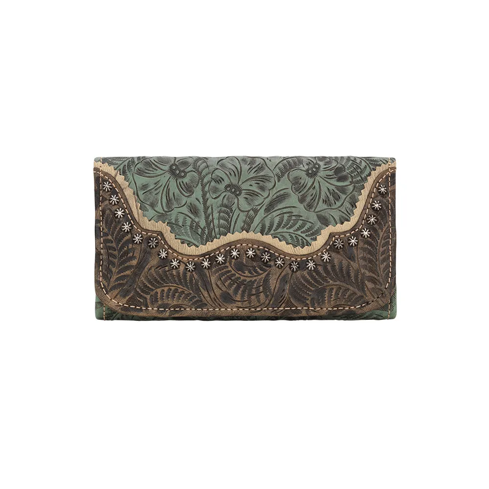 Saddle Ridge Ladies' Tri-Fold Wallet