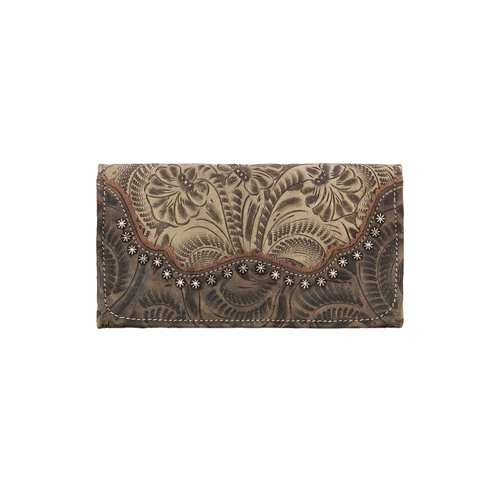 Saddle Ridge Ladies' Tri-Fold Wallet