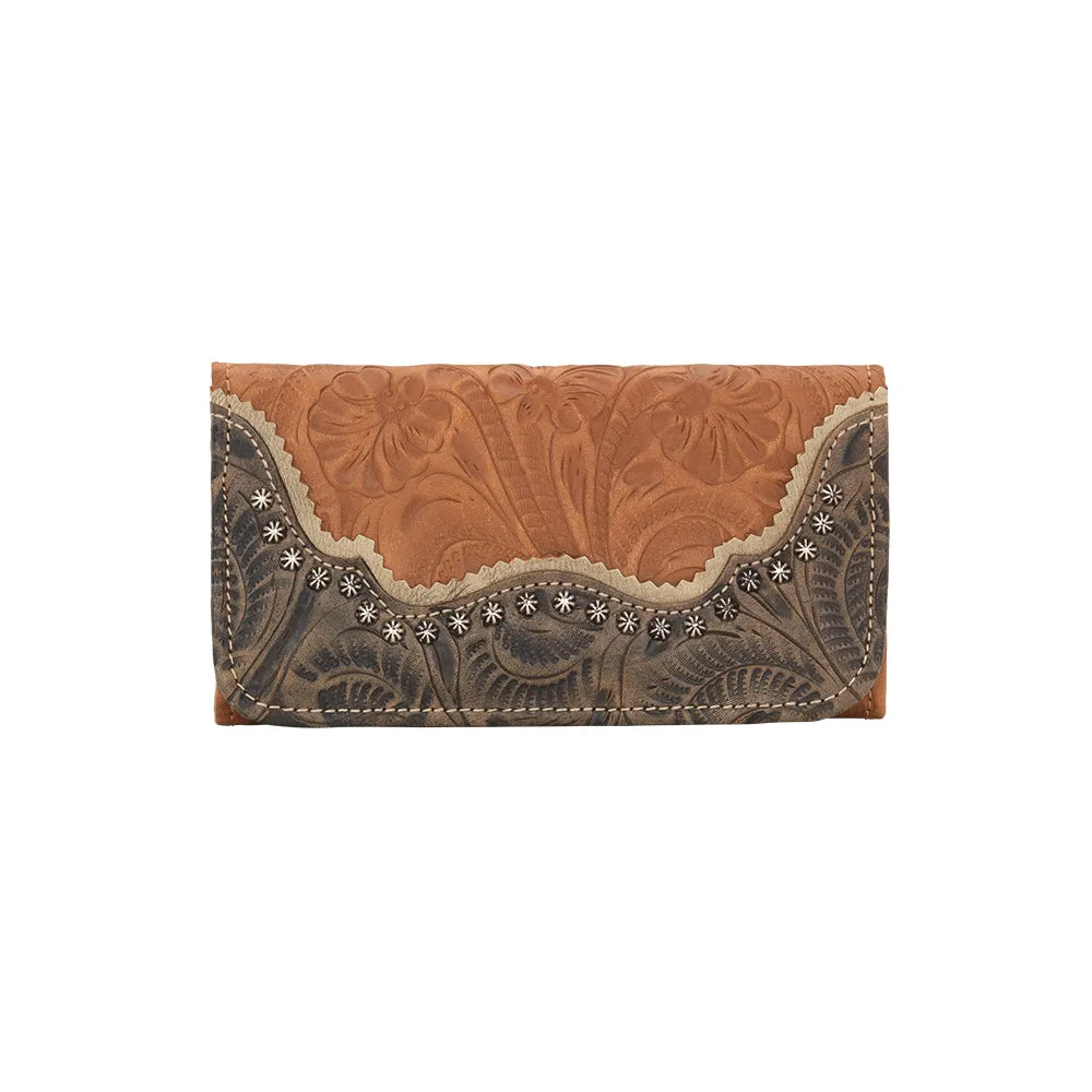 Saddle Ridge Ladies' Tri-Fold Wallet