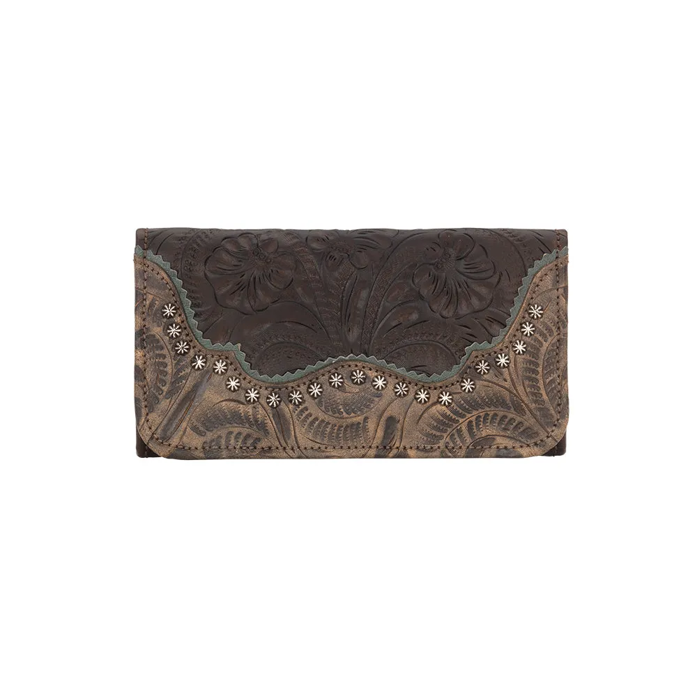 Saddle Ridge Ladies' Tri-Fold Wallet