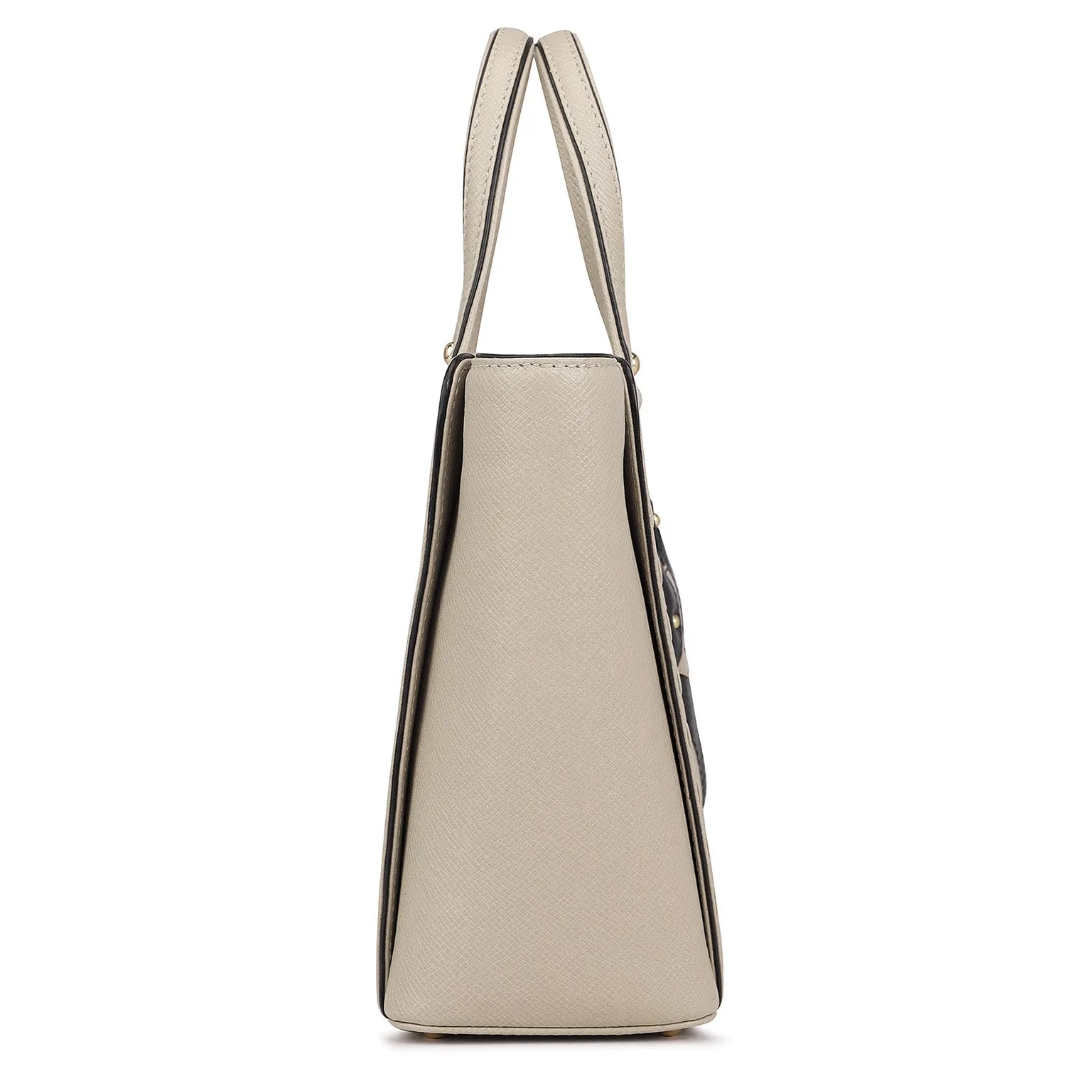 Small Franzy Leather Satchel - Lamb